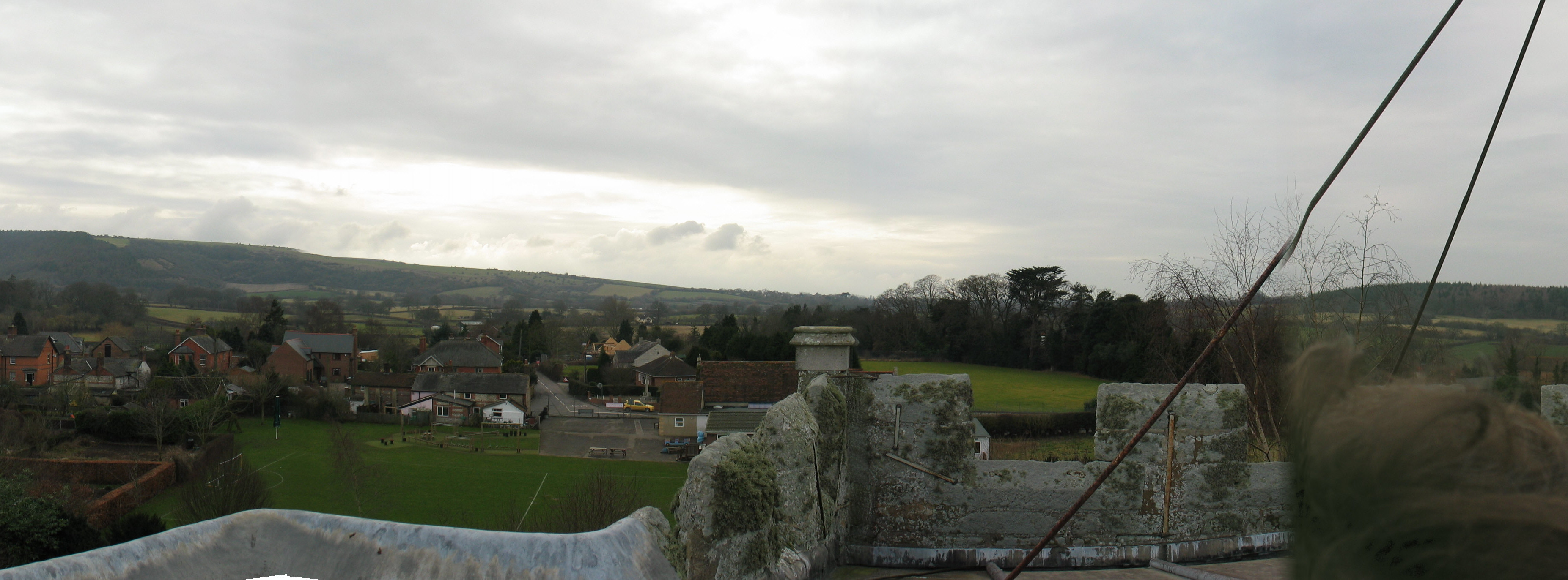 South View from Church Tower