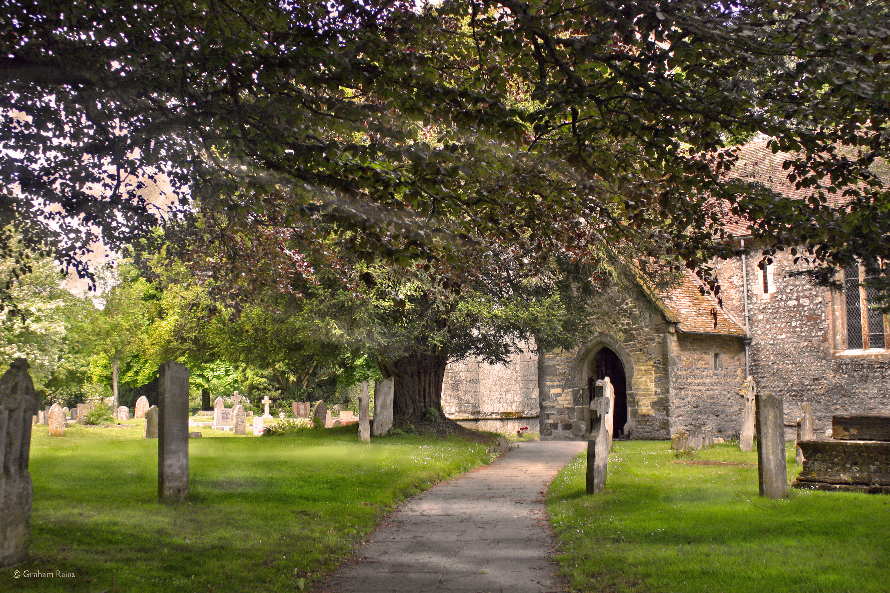 Holy Rood Church entrance